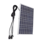 8V 15W Solar Panel High Efficiency Solar Charging Panel Outdoor Battery Charger for Household Car Boat