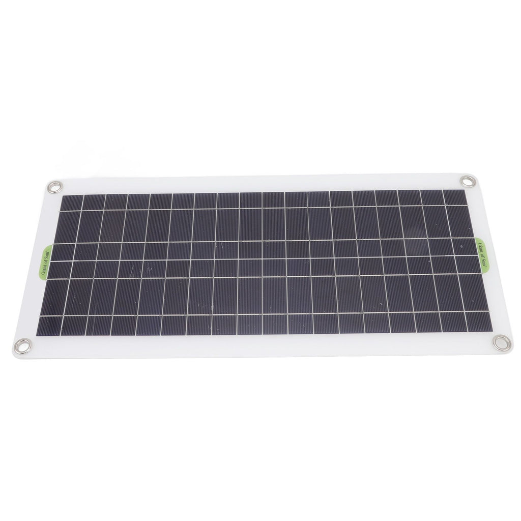 12V to 220V 30W Solar Charging Panel 220W Solar Inverter Battery Charger Kit for Camping Hiking 10A