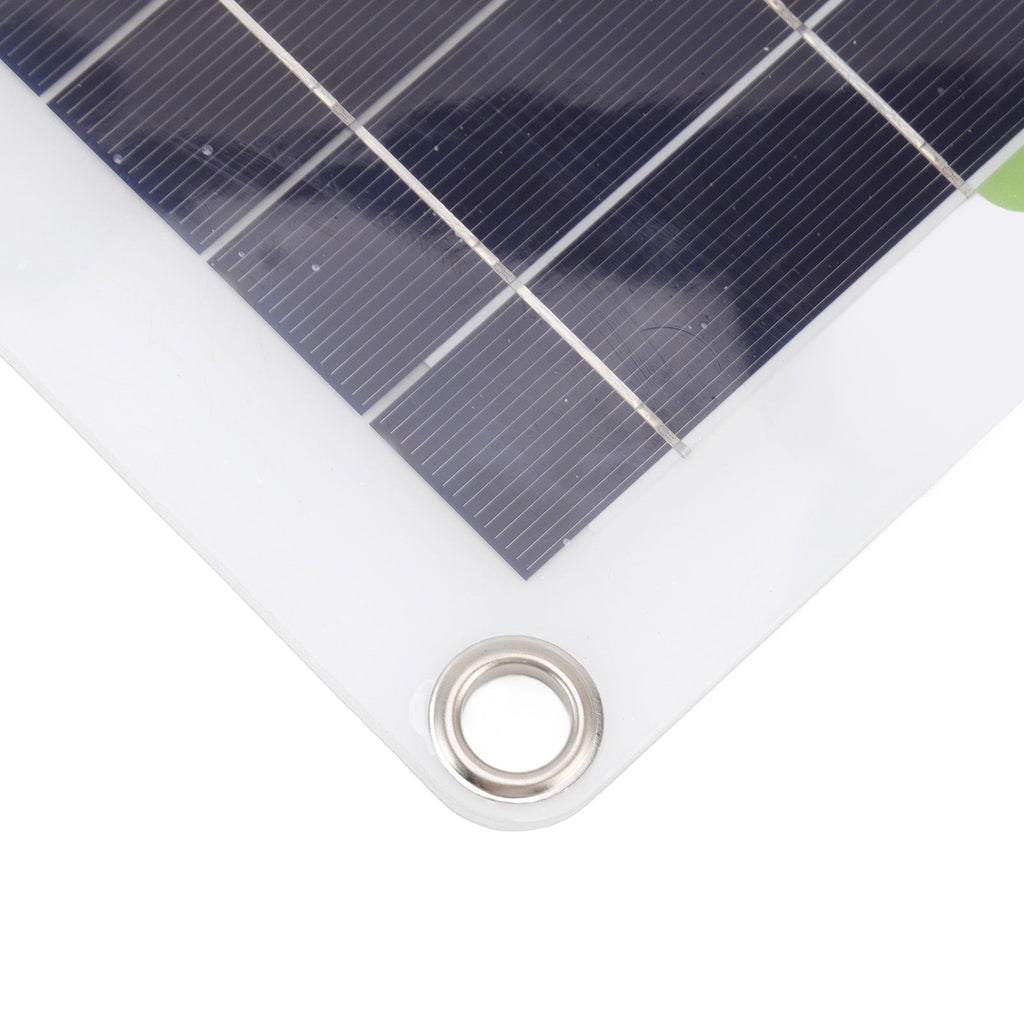 12V to 220V 30W Solar Charging Panel 220W Solar Inverter Battery Charger Kit for Camping Hiking 10A