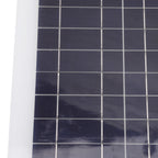 12V to 220V 30W Solar Charging Panel 220W Solar Inverter Battery Charger Kit for Camping Hiking 10A