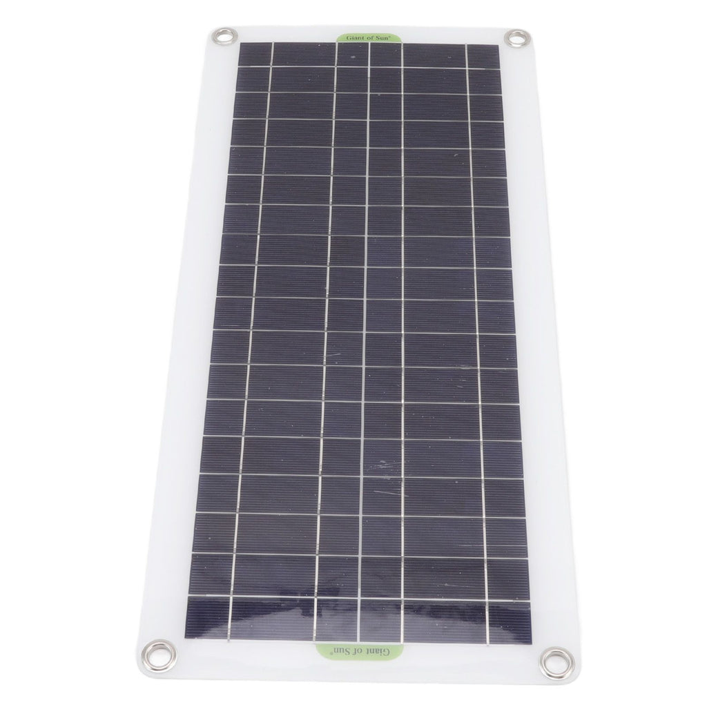 12V to 220V 30W Solar Charging Panel 220W Solar Inverter Battery Charger Kit for Camping Hiking 100A
