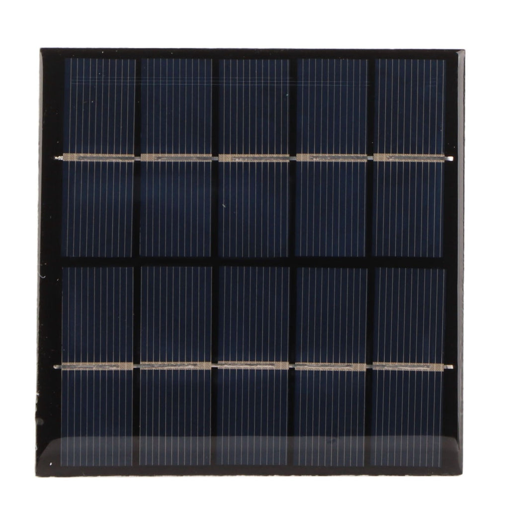 1.2W 5V DIY Solar Epoxy Panel Polysilicon Photovoltaic Charging Panel for 3.7V Battery