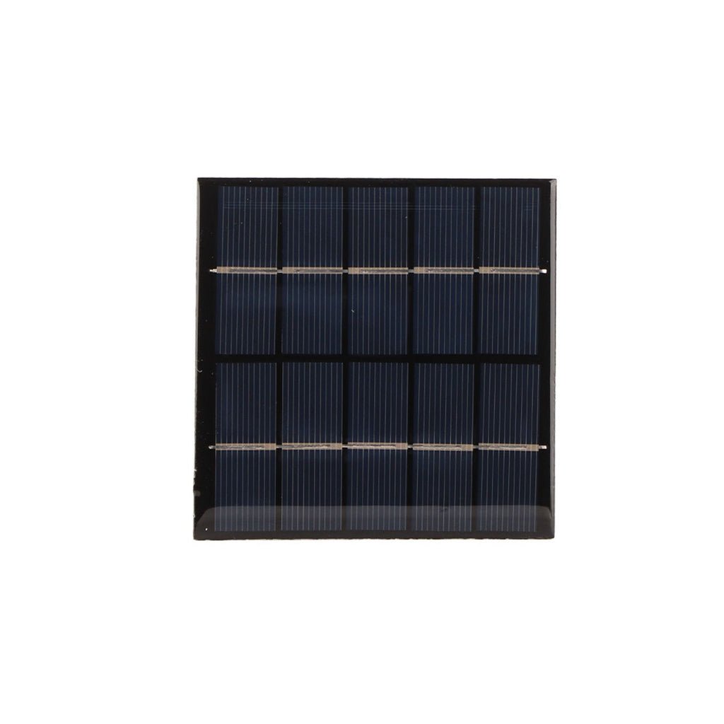 1.2W 5V DIY Solar Epoxy Panel Polysilicon Photovoltaic Charging Panel for 3.7V Battery