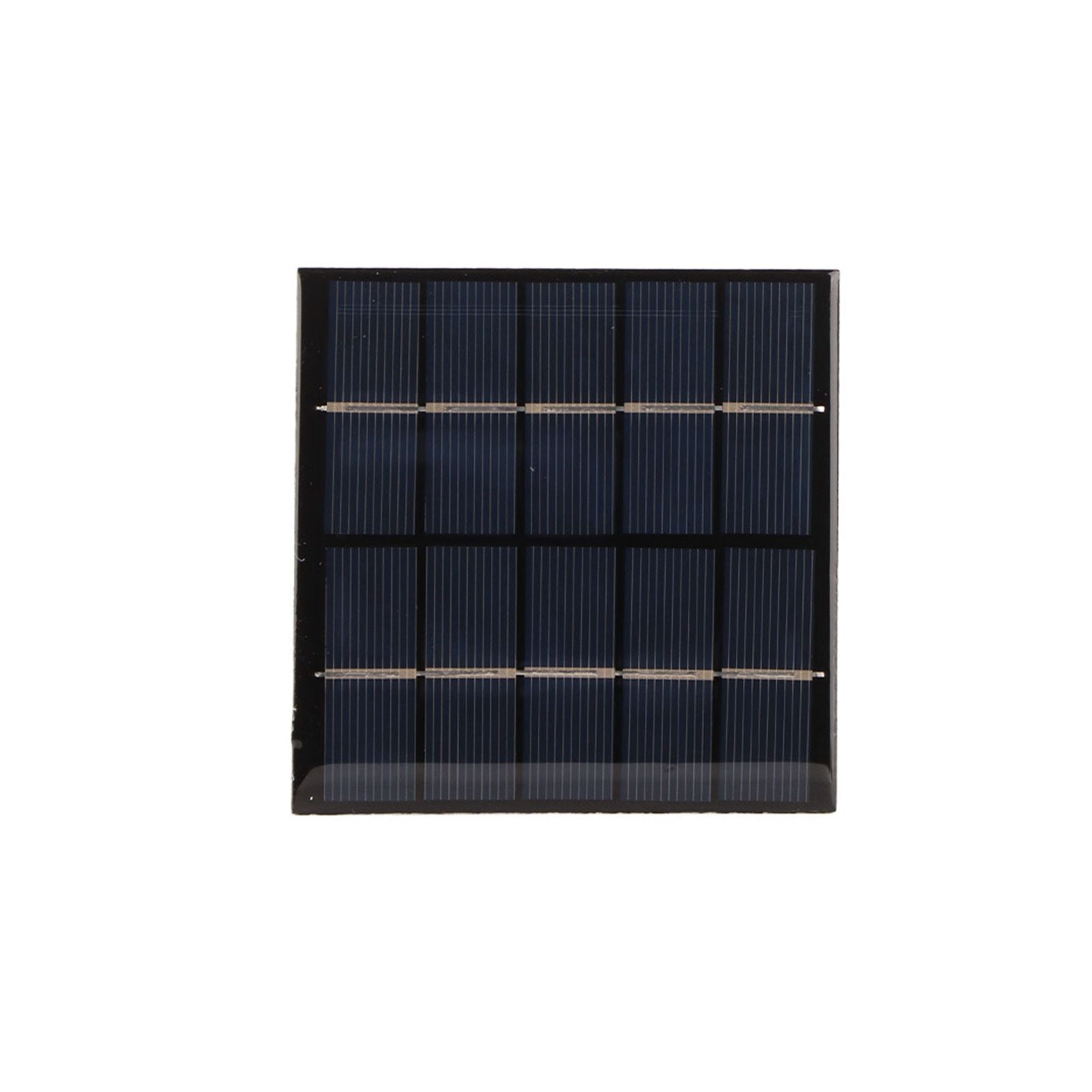 1.2W 5V DIY Solar Epoxy Panel Polysilicon Photovoltaic Charging Panel for 3.7V Battery