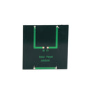1.2W 5V DIY Solar Epoxy Panel Polysilicon Photovoltaic Charging Panel for 3.7V Battery