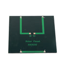 1.2W 5V DIY Solar Epoxy Panel Polysilicon Photovoltaic Charging Panel for 3.7V Battery