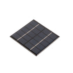 1.2W 5V DIY Solar Epoxy Panel Polysilicon Photovoltaic Charging Panel for 3.7V Battery