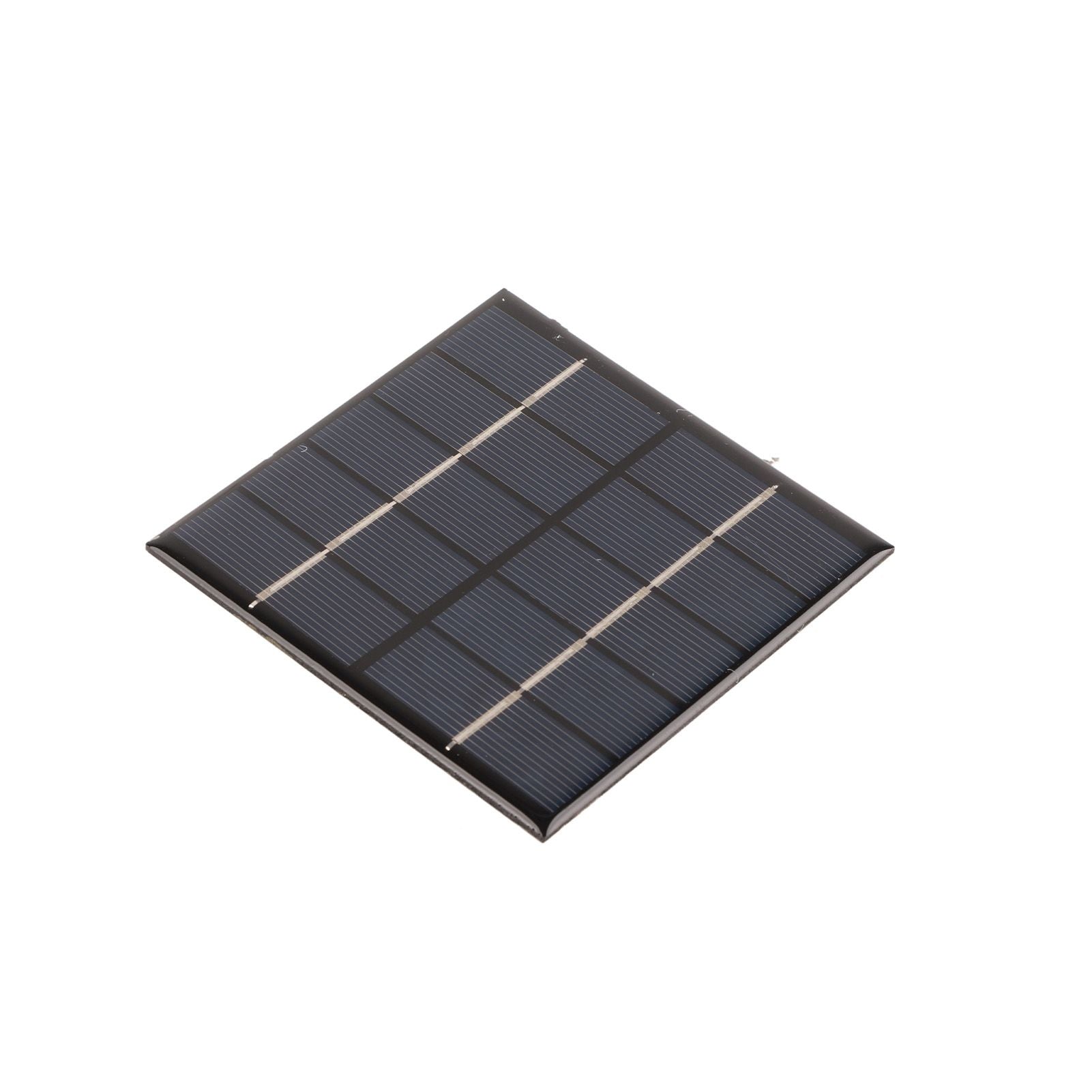1.2W 5V DIY Solar Epoxy Panel Polysilicon Photovoltaic Charging Panel for 3.7V Battery