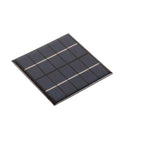 1.2W 5V DIY Solar Epoxy Panel Polysilicon Photovoltaic Charging Panel for 3.7V Battery