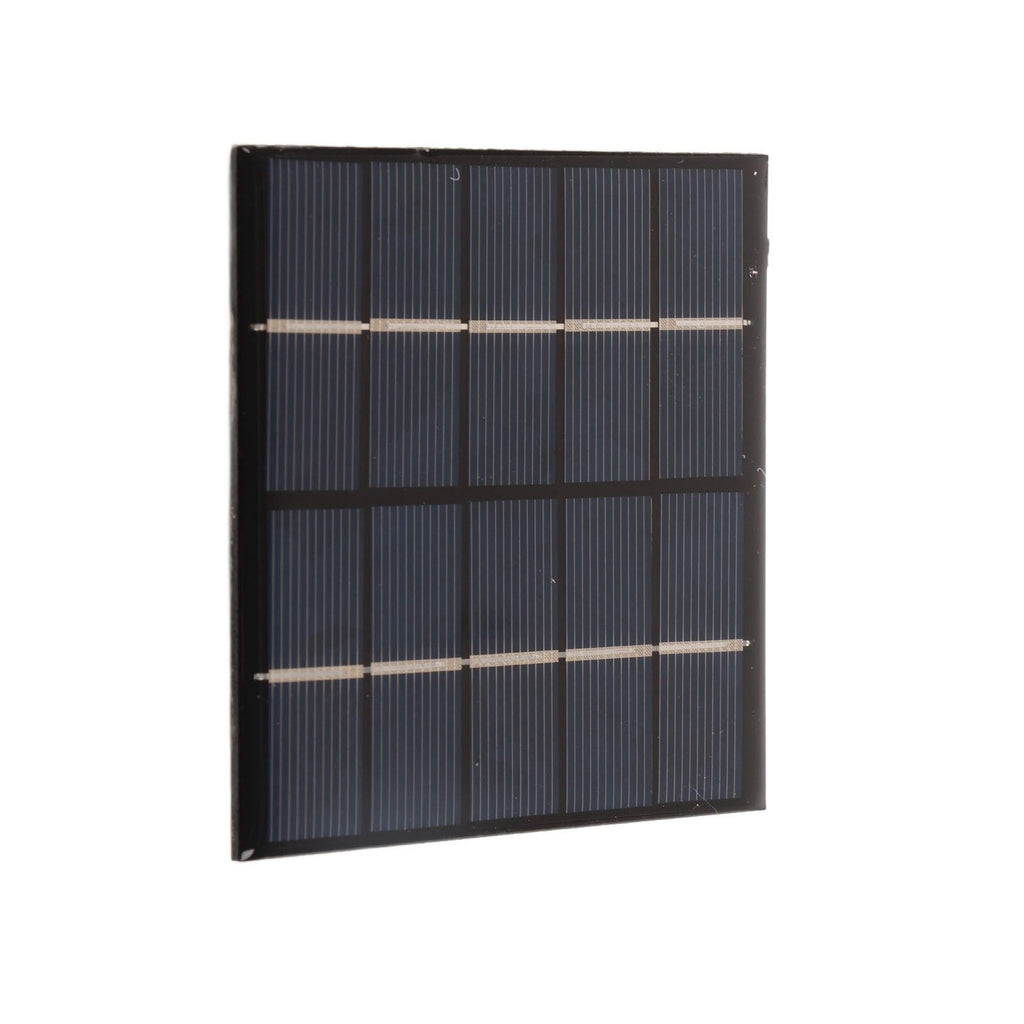 1.2W 5V DIY Solar Epoxy Panel Polysilicon Photovoltaic Charging Panel for 3.7V Battery