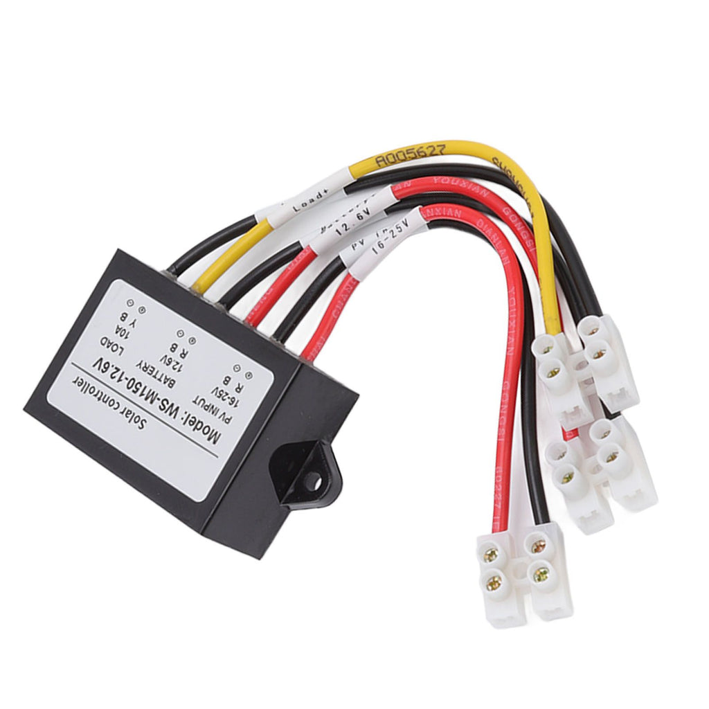 MPPT Solar Controller 150W 10 12V Anti Backflow 24 Hours Load Output Solar Charge Controller for Light E Bike Panel WS M150 12.6V Normally Open