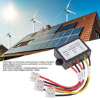 MPPT Solar Controller 150W 10 12V Anti Backflow 24 Hours Load Output Solar Charge Controller for Light E Bike Panel WS M150 12.6V Normally Open