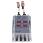 Solar Battery Charge Controller Boost MPPT Voltage Adjustable Waterproof with Display 24‑85V 400W
