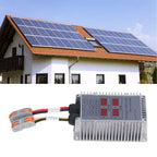 Solar Battery Charge Controller Boost MPPT Voltage Adjustable Waterproof with Display 24‑85V 400W