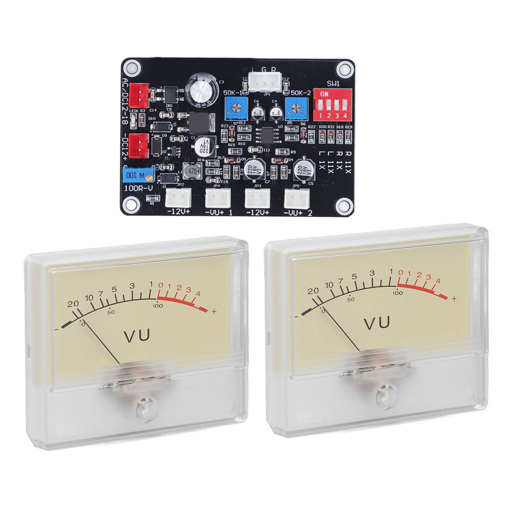 High Accuracy Power Amplifier VU Meter Preamplifier Audio Level Meter with Driver Board