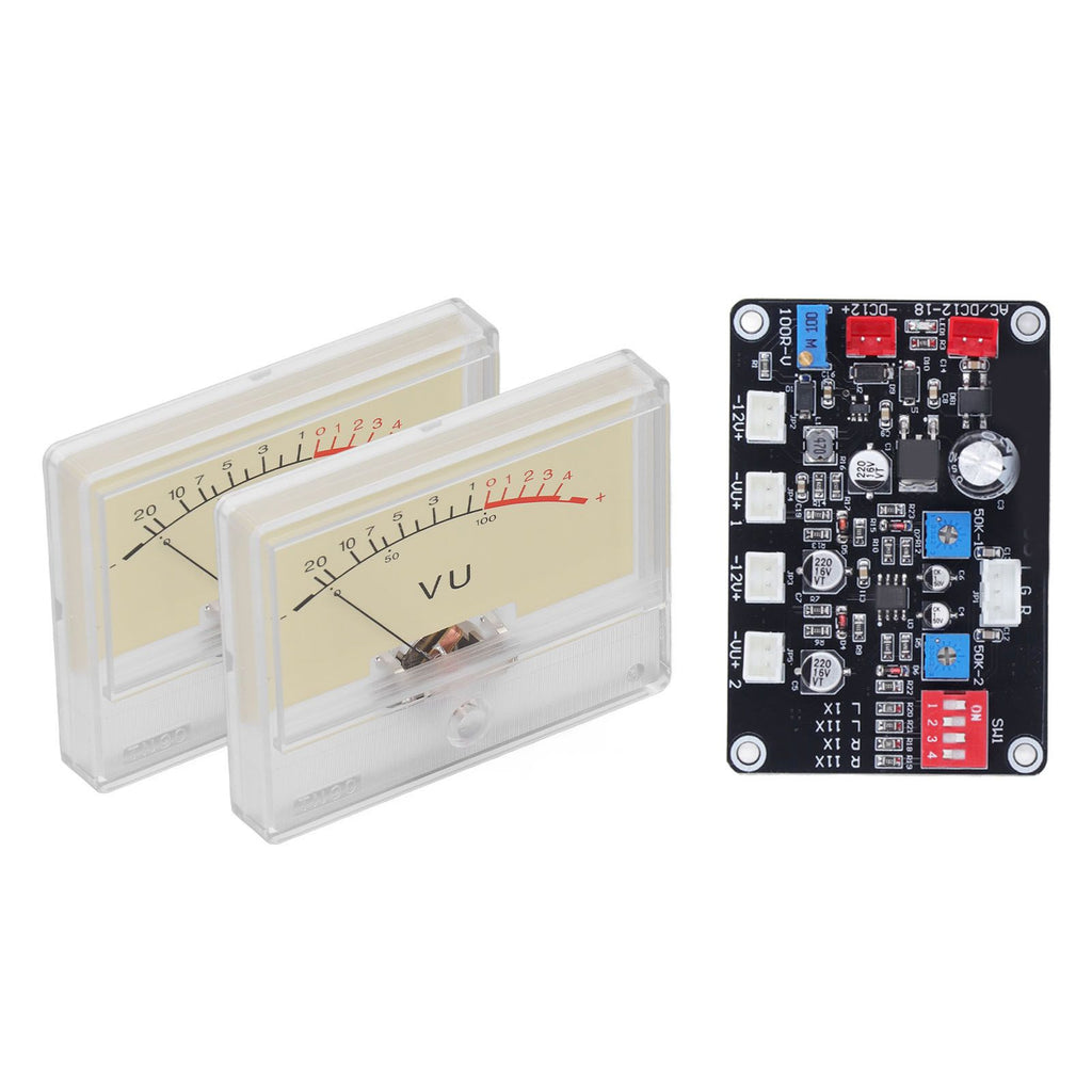High Accuracy Power Amplifier VU Meter Preamplifier Audio Level Meter with Driver Board