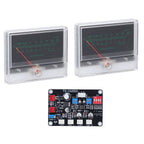 VU Meter Driver Board High Precise Adjustment Power Amplifier DB Meter with Backlit for DIY