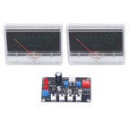 VU Meter Driver Board High Precise Adjustment Power Amplifier DB Meter with Backlit for DIY