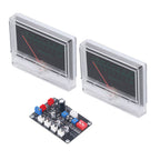 VU Meter Driver Board High Precise Adjustment Power Amplifier DB Meter with Backlit for DIY