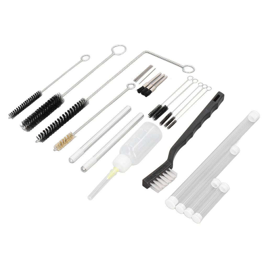 Spray Cleaning Tool Spray Repair Tools Airbrush Cleaning Kit with Lubrication Bottle Cleaning Brush Spare Needle Accessories