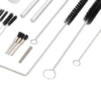 Spray Cleaning Tool Spray Repair Tools Airbrush Cleaning Kit with Lubrication Bottle Cleaning Brush Spare Needle Accessories