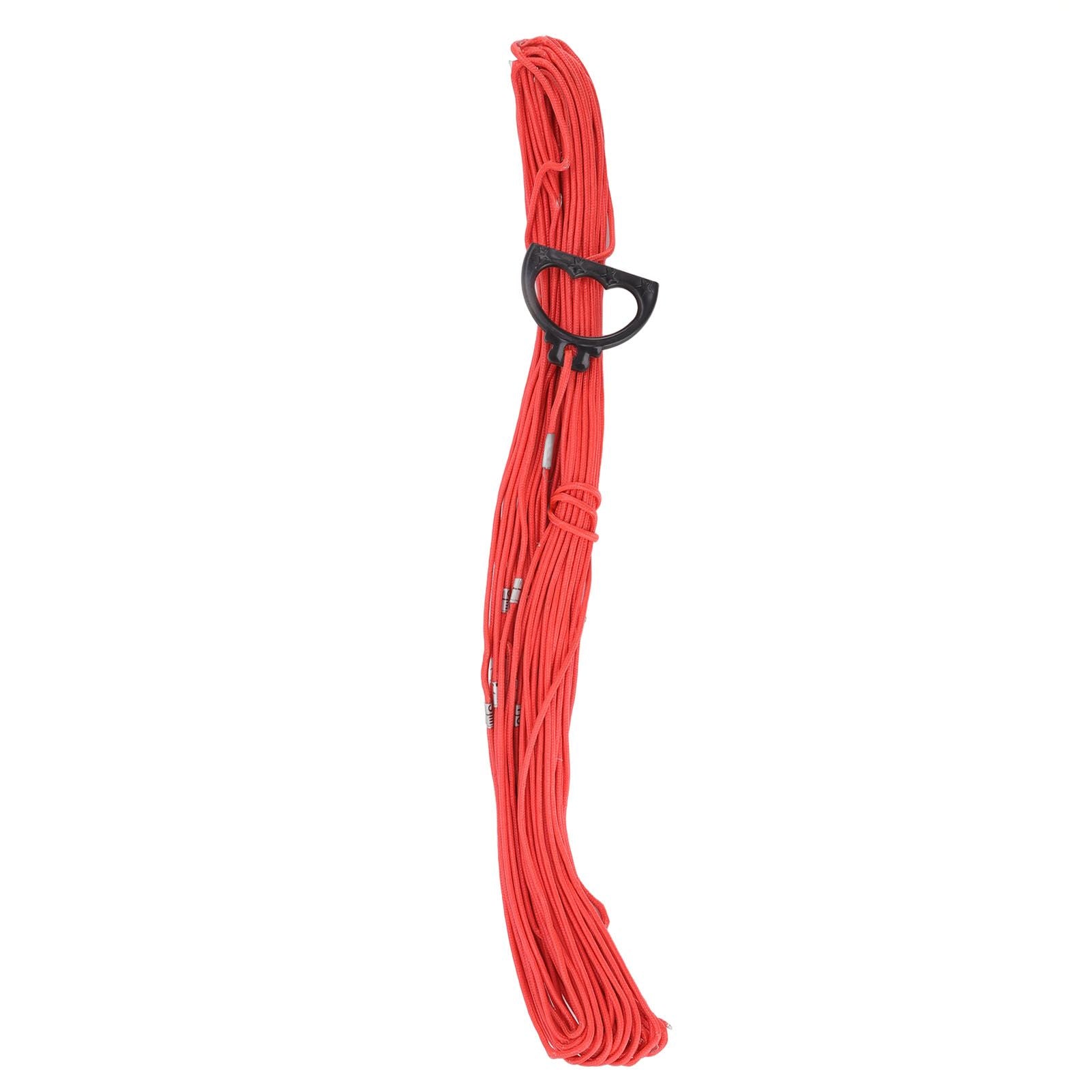 Nylon Rope Multipurpose Industrial Scale Measuring Rope with Inside Steel Wire for Construction 30m/1181.1in