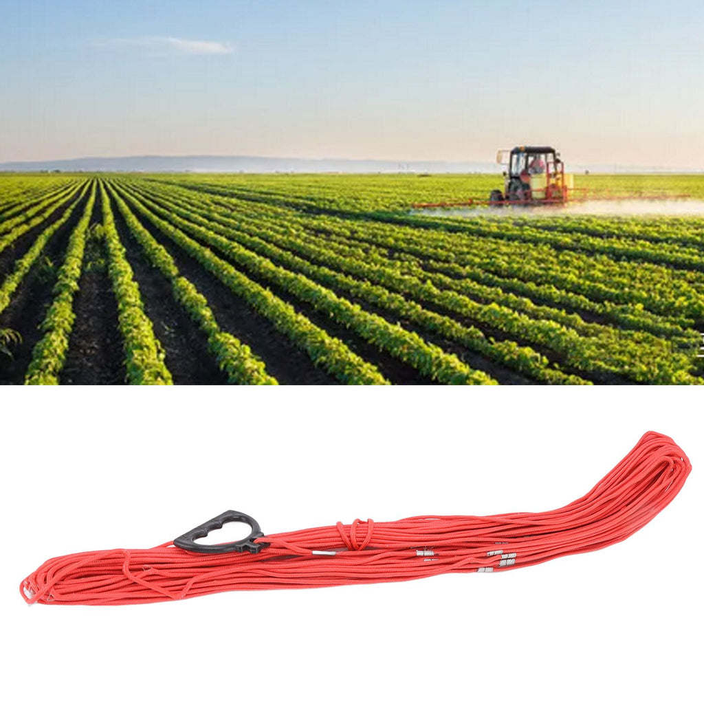 Nylon Rope Multipurpose Industrial Scale Measuring Rope with Inside Steel Wire for Construction 70m/2755.9in