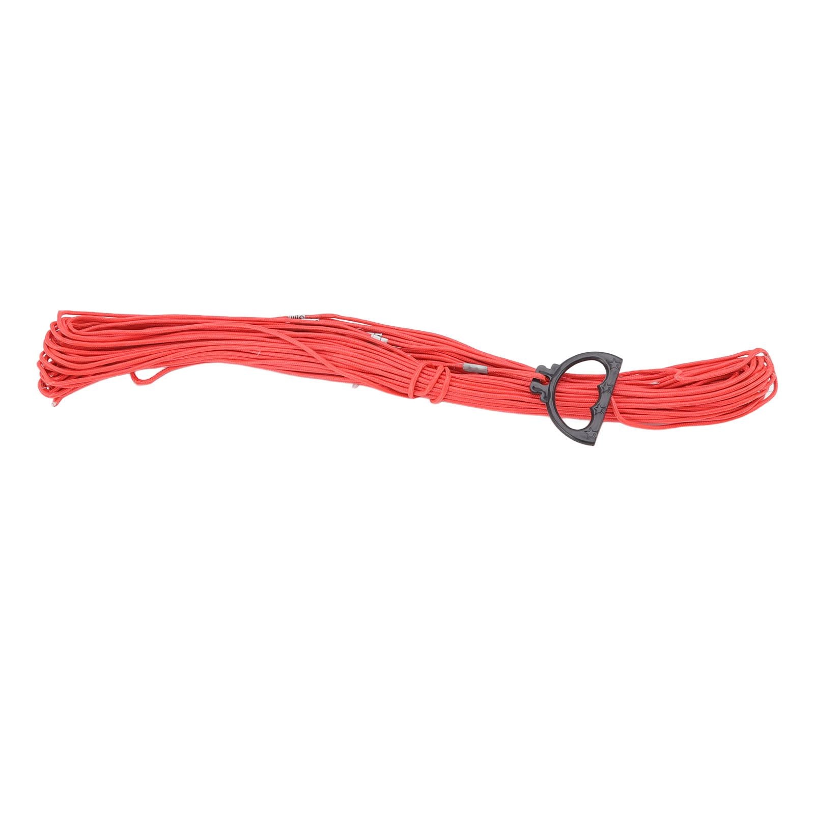 Nylon Rope Multipurpose Industrial Scale Measuring Rope with Inside Steel Wire for Construction 100m/3937in