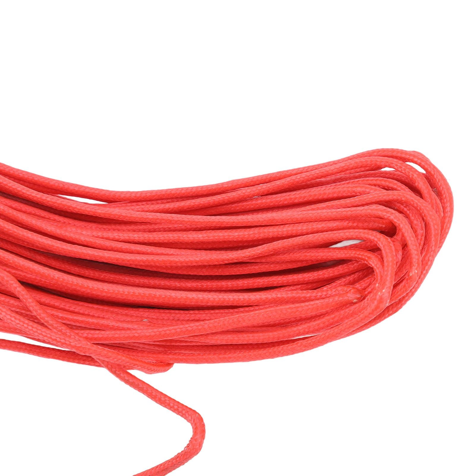 Nylon Rope Multipurpose Industrial Scale Measuring Rope with Inside Steel Wire for Construction 100m/3937in