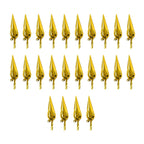 24Pcs Aluminum Foil Balloons Set Explosion Star Balloons for Wedding Celebration Holiday Party Arrangement Decoration