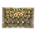 100pcs Christmas Ball Ornaments Shatterproof Hanging Balls for Christmas Tree Party DecorationGold