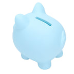 Piggy Bank Rugged Durable Vinyl Cartoon Animal Pig Coin Cash Piggy Bank Boy Girl GiftBlue