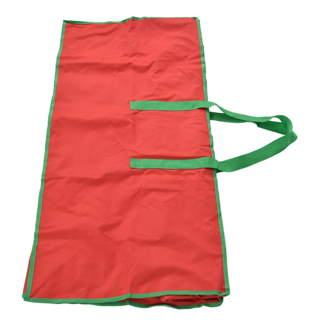 Christmas Tree Storage Bag Bright Red Protective Safe Reliable Durable Portable Organizer for Home