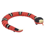 Interactive Cat Toy Smart Sensing Electronic Toy Snake Simulation Animal Model for Pet Obstacle Avoidance Training