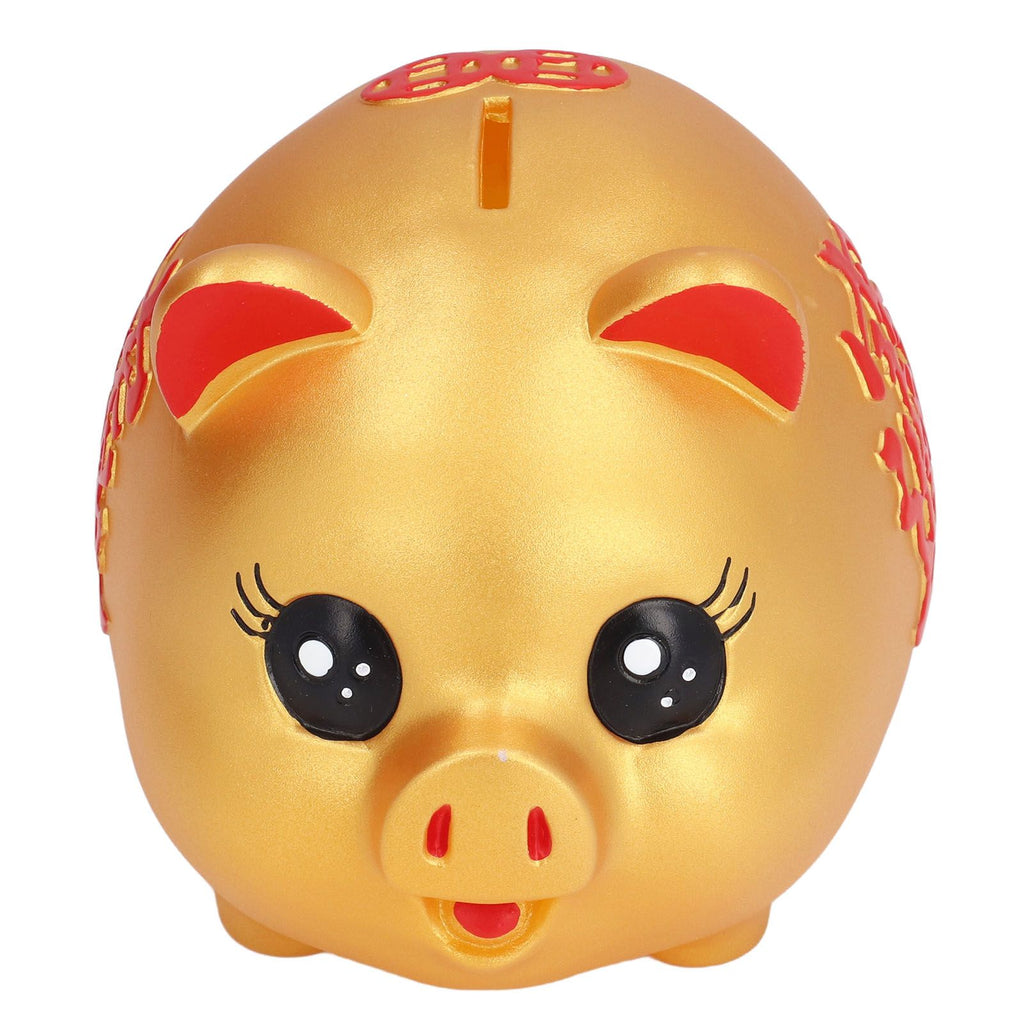 Piggy Bank Cute Cartoon Pig Shape Anti Falling Kids Coin Bank for Gift Home Decoration Coins StorageMiddle Size(700 Pieces Storage)