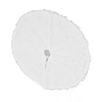 Christmas Tree Skirt Snowy White Christmas Tree Mat for Xmas Festive Holiday Party Decoration Ornaments