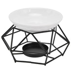 Essential Oil Burners Simple Stylish Design Beautiful Practical Easy to Clean Aromatherapy Metal Candle Holder for Home