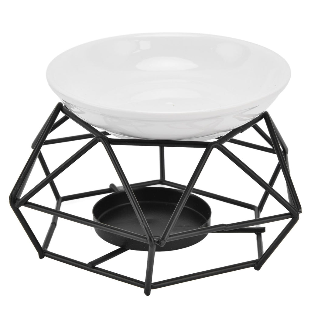 Essential Oil Burners Simple Stylish Design Beautiful Practical Easy to Clean Aromatherapy Metal Candle Holder for Home