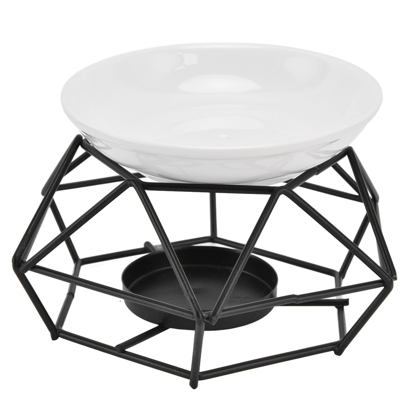 Essential Oil Burners Simple Stylish Design Beautiful Practical Easy to Clean Aromatherapy Metal Candle Holder for Home