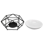Essential Oil Burners Simple Stylish Design Beautiful Practical Easy to Clean Aromatherapy Metal Candle Holder for Home