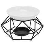 Essential Oil Burners Simple Stylish Design Beautiful Practical Easy to Clean Aromatherapy Metal Candle Holder for Home