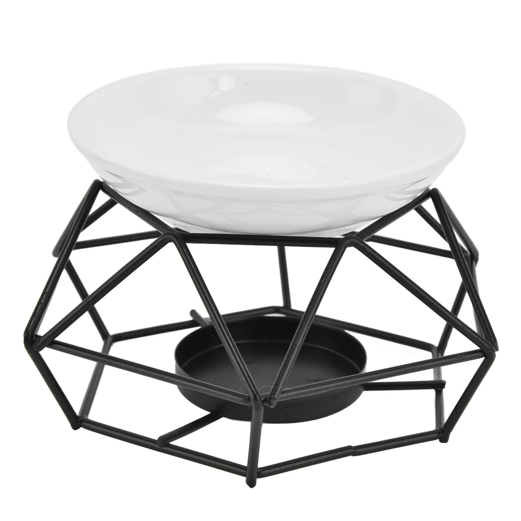 Essential Oil Burners Simple Stylish Design Beautiful Practical Easy to Clean Aromatherapy Metal Candle Holder for Home