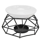 Essential Oil Burners Simple Stylish Design Beautiful Practical Easy to Clean Aromatherapy Metal Candle Holder for Home