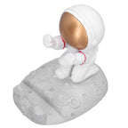 Mobile Phone Holder Astronaut Shape Exquisite Beautiful Environmentally Friendly Bracket OrnamentGolden Astronaut Push