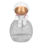 Mobile Phone Holder Astronaut Shape Exquisite Beautiful Environmentally Friendly Bracket OrnamentGolden Astronaut Push