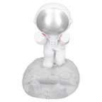 Mobile Phone Holder Astronaut Shape Exquisite Beautiful Environmentally Friendly Bracket OrnamentSilver Astronaut Push