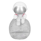Mobile Phone Holder Astronaut Shape Exquisite Beautiful Environmentally Friendly Bracket OrnamentSilver Astronaut Push