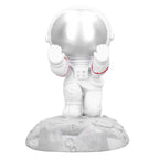 Mobile Phone Holder Astronaut Shape Exquisite Beautiful Environmentally Friendly Bracket OrnamentSilver Astronaut Push