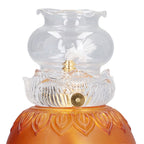 Buddhist Temple Flower Light Glazed Buddha Oil Lamp for Churches Temple Shops Sacrifices