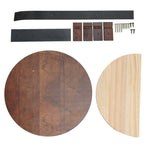 Wine Rack Hanging Hook Stylish Design Fine Workmanship Easy Installation Wood Material Wine Holder